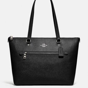 Coach Gallery Tote (Black) - New with Tags (NWT)